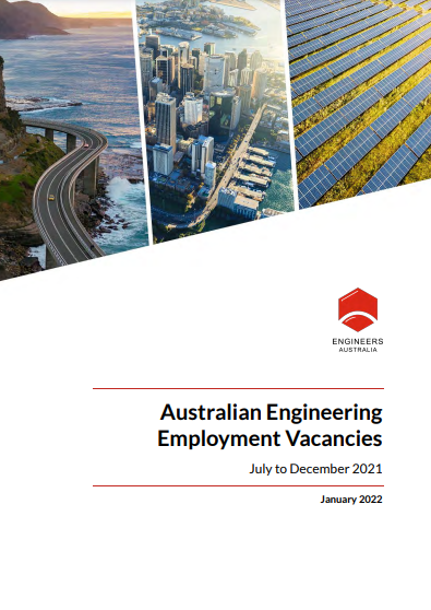 Australian engineering vacancies 2022 cover