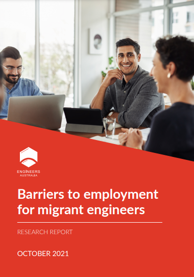 Barriers to employment for migrant engineers cover