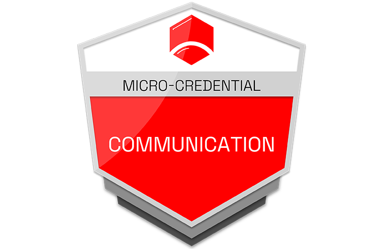 Image of communication micro-credential