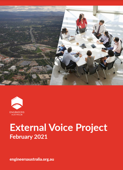 External voice project cover