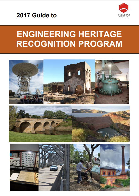Cover of Engineering Heritage Recognition Program guide