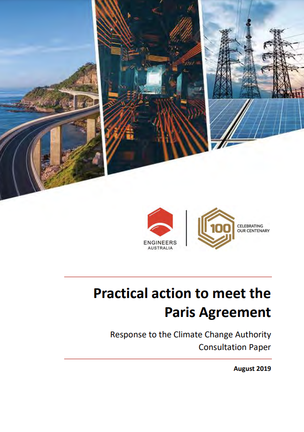 Cover of Practical action to meeting the Paris agreement