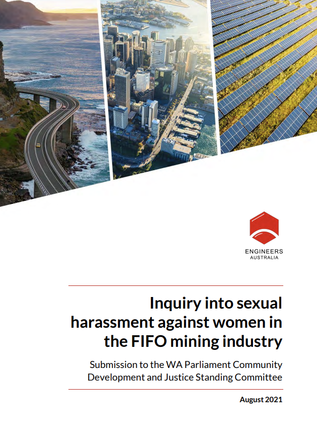 Inquiry into harassment in the FIFO industry cover