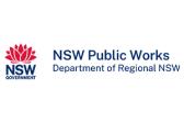 NSW Department of Public Works logo